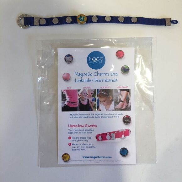 Mogo Charmband with "J" charm included - Picture 1 of 3